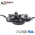 new product china oem aluminium pan cookware set